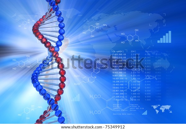 Genetic Engineering Scientific Concept ilustración de stock Shutterstock