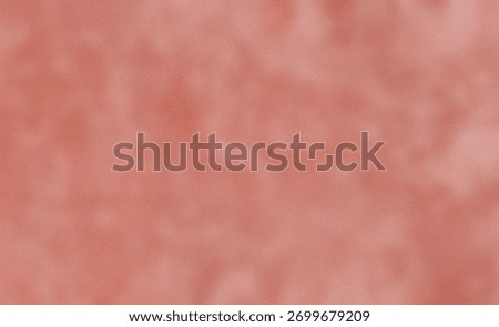 Gently pulsating undulating surface in a soft salmon pink and red gradient design