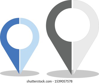 Geo Tagging Icon Pin Location Stock Illustration 1539057578 | Shutterstock