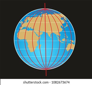 111 Spherical coordinate system Images, Stock Photos & Vectors ...