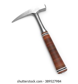 Geology Rock Hammer On White Background Stock Illustration 389527984 ...