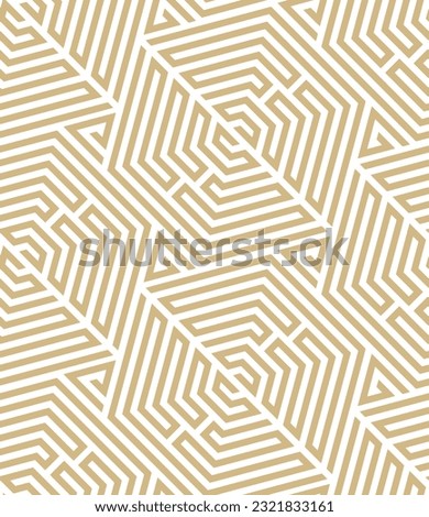 Geometric abstract pattern in sepia colors. Vintage style. 