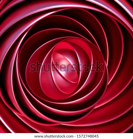 Image, Stock Photo pink rose Environment