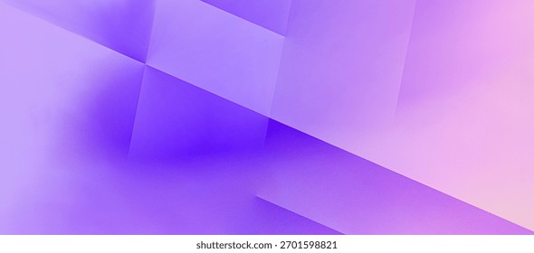 Geometric background with angular gradient. Purple violet pink white smooth transition. Shaded bright glare. Nano, digital, interface, display, cyber, software, hi-tech, future, smart theme
