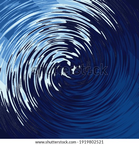 geometric backgrounds pattern with  spiral deformation