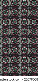 Geometric Desing Pattern Dark Background