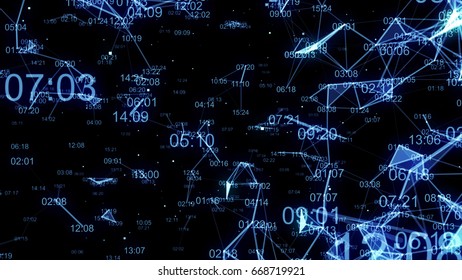 Geometric Digital Numbers Technology