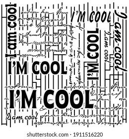 geometric line writing pattern and background texture abstract