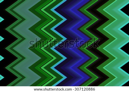 Geometric multicolored abstract of vertical zigzags for decoration and background