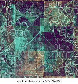 Geometric nice looking grunge texture or abstract background. With different color patterns: yellow (beige); brown; gray; green; blue; purple (violet)