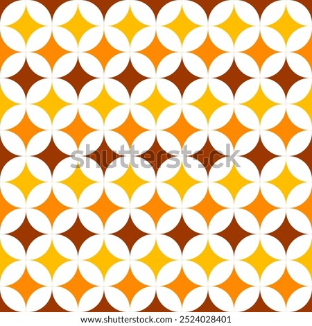 Geometric pattern background for modern art design