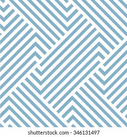 The geometric pattern by stripes . Seamless background. Blue texture