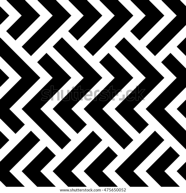 縞模様 シームレスな背景 白黒のテクスチャー 現代のグラフィックパターン のイラスト素材