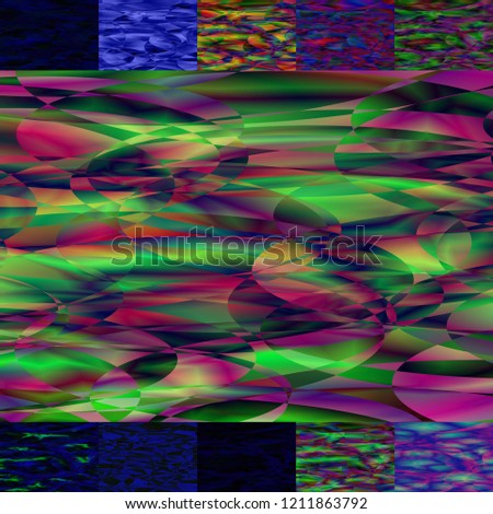 Geometric Patterns Set from 11 seamless background . Tile set with seamless pattern. Colorful backdrop for fabric print, furniture, wallpaper, fashionable textile. Circle design elements