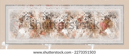 Similar – Christmas balls in box on rustic wooden background