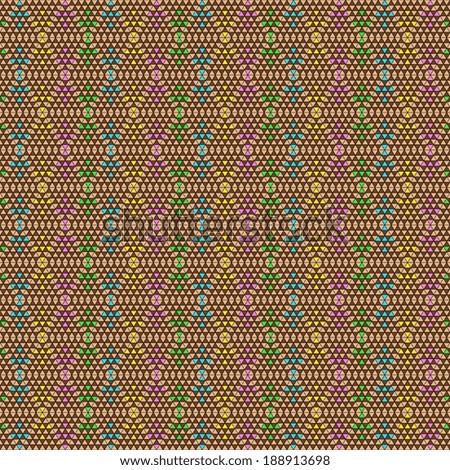 Geometric seamless pattern
