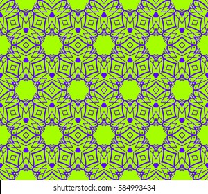 Geometric shape abstract Raster copy illustration. Seamless pattern.