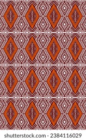 Geometric silk fabric pattern