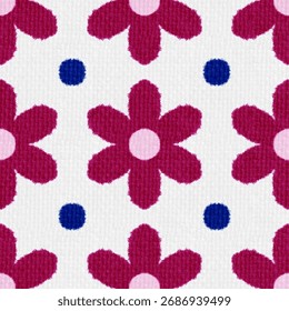 	
Geometric square patterns, designed fabric patterns, background, flowers