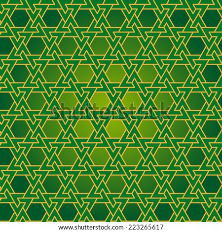 Geometrical Arabic islamic pattern background