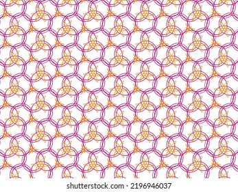 Geometrical Mandala Abstract Background Illustrations. 