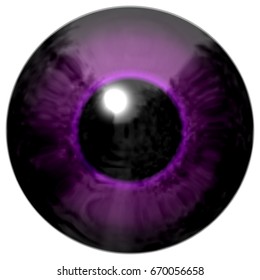 Georgeous Colorful Scary Eye Texture Stock Illustration 670056658 ...