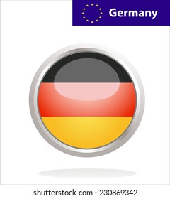 Germany flag button