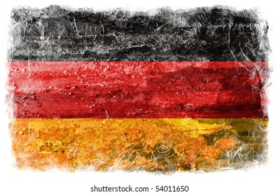 Germany Grunge Flag