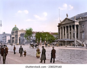 Germany, Opera, Berlin, Photochrom, Ca Early 1900s.