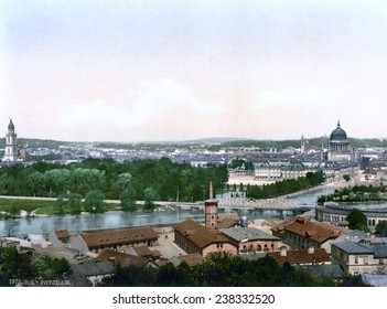 Germany, Potsdam, Berlin, Photochrom, Ca 1900.