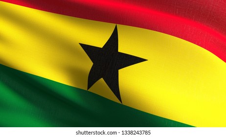 Gana flag Images, Stock Photos & Vectors | Shutterstock