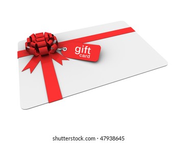 gift bow with tag