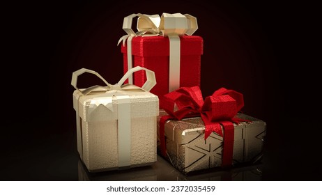 A gift box, also known as a gift package or gift container, is a decorative and often personalised box or packaging used to present and package gifts for various occasions.
