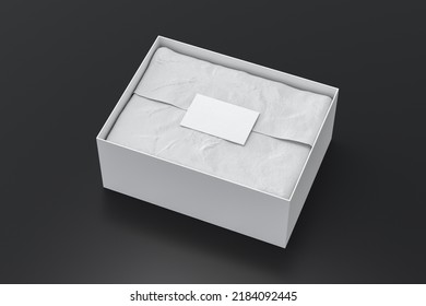 Gift Box Mock White Gift Box Stock Illustration 2184092445 | Shutterstock