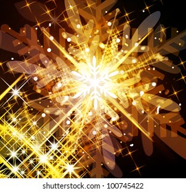 Gilded stars shape