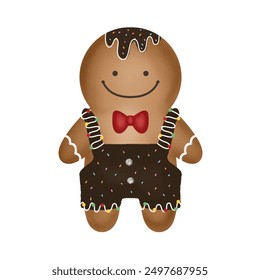 gingerbread man Super cute that kids like to eat for the Red Bow Festival. - Powered by Shutterstock