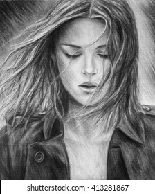 Custom Portrait Pencil Drawing From Your Photo Portrait Sketch Portraits By Commission Portrait Art Realistic Free Digital Format