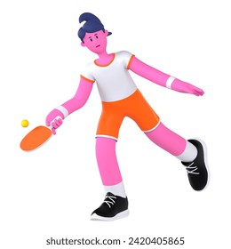 Girl Sport Pingpong Game Competition - Powered by Shutterstock