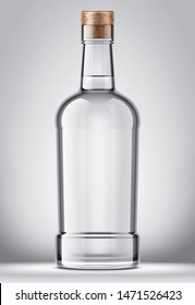 Download Vodka Bottle 3d High Res Stock Images Shutterstock