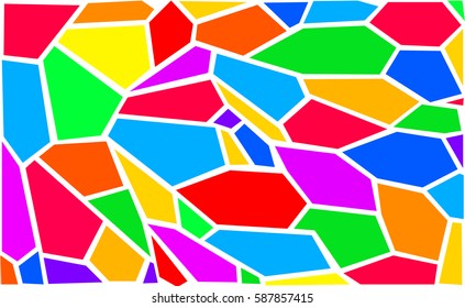 Glass Painting Wallpaper Stock Illustration 587857415 | Shutterstock