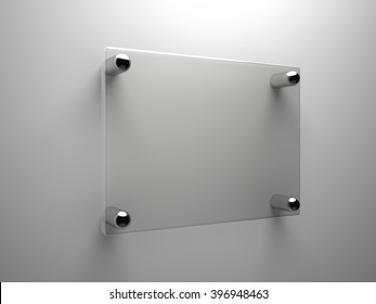 Glass Plate Mockup