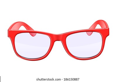 Glasses In Red