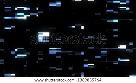 glitch interference screen background illustration new digital technology colorful stock image