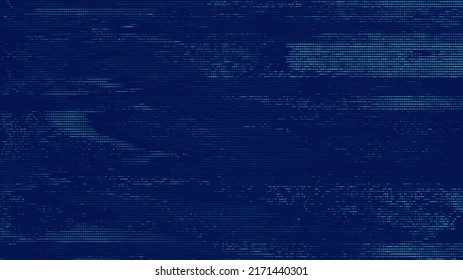 Glitch Noise Static Television VFX Pack. Visual Video Effects Stripes Background, CRT Tv Screen No Signal Glitch Effect