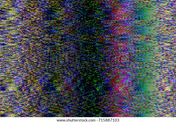 ギラギラしたサイケデリック 背景 古いテレビ画面エラー デジタル ピクセル ノイズの抽象デザイン 写真にエラーが発生しました テレビ信号が失敗する 技術的な問題のグランジ壁紙 カラフルなノイズ のイラスト素材