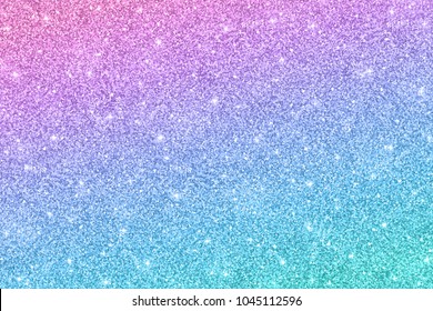 Glitter horizontal texture and blue pink color effect