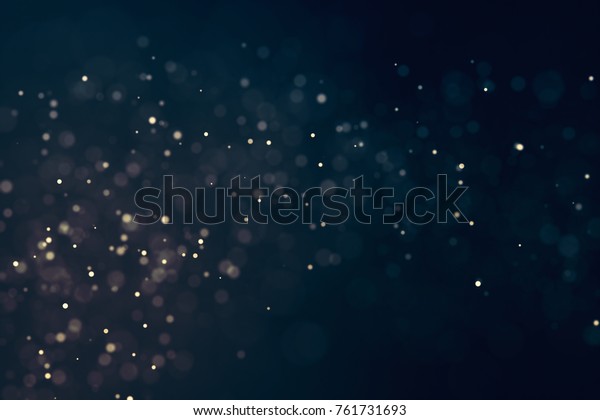 Glitter Lights Abstract Background Defocused Bokeh Stock Illustration ...