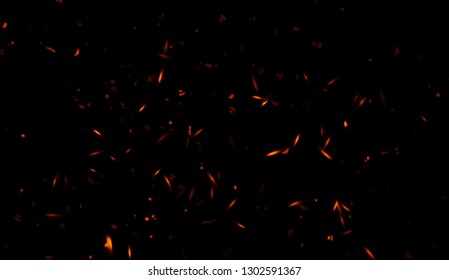 Glitter Lights Backgroundabstract Dark Glitter Fire Stock Illustration ...