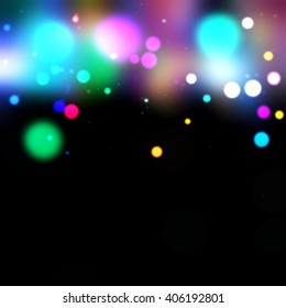 Glittering Bokeh background

