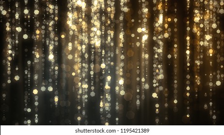 Glittering Particles trails background which is suited for broadcast, commercials and presentations.